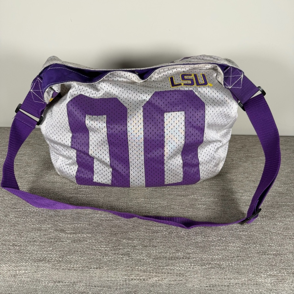 Spirit Ready LSU Tiger Jersey Women's Shoulder Bag